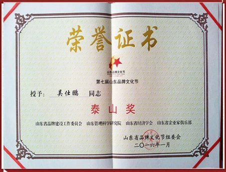 泰山奖